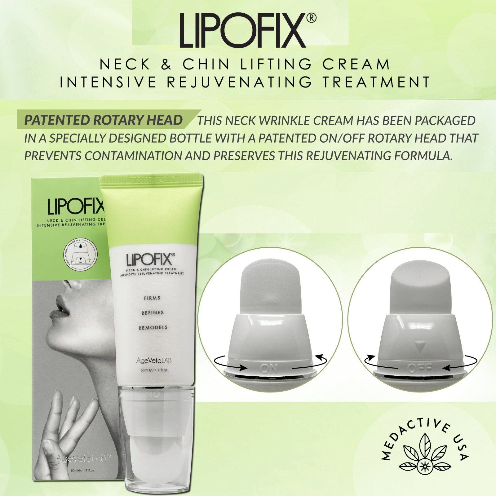 Neck Tightening Intensive Rejuvenating Cream Anti-Aging - Medactiveshop
