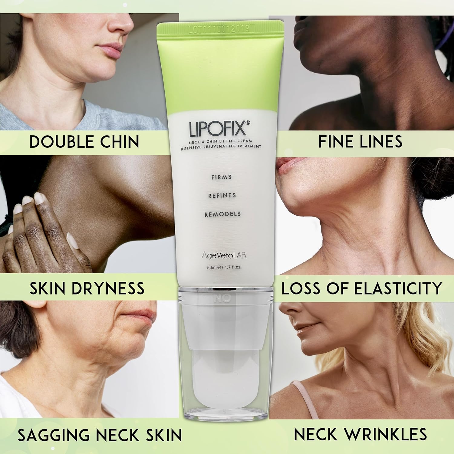 Neck Tightening Intensive Rejuvenating Cream Anti-Aging - Medactiveshop