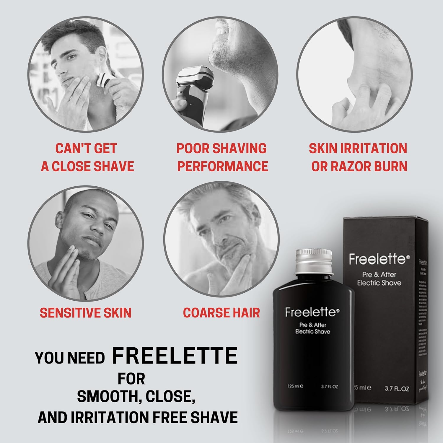 Pre & After Shave Lotion Cream Freelette Balm - Medactiveshop