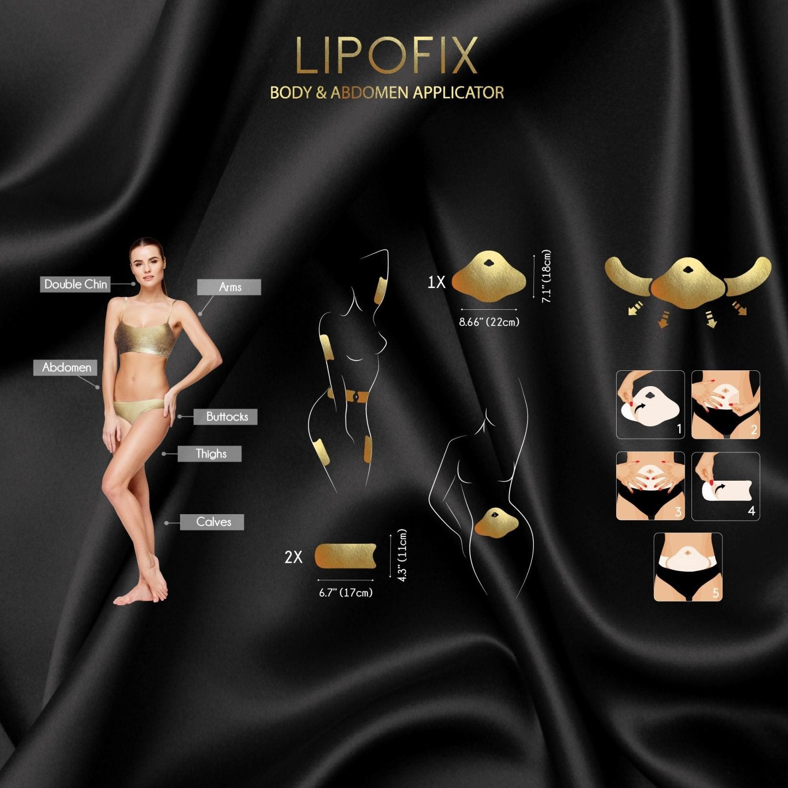 Ultimate Body Lipo Applicator Wrap (12 pcs) - Medactiveshop