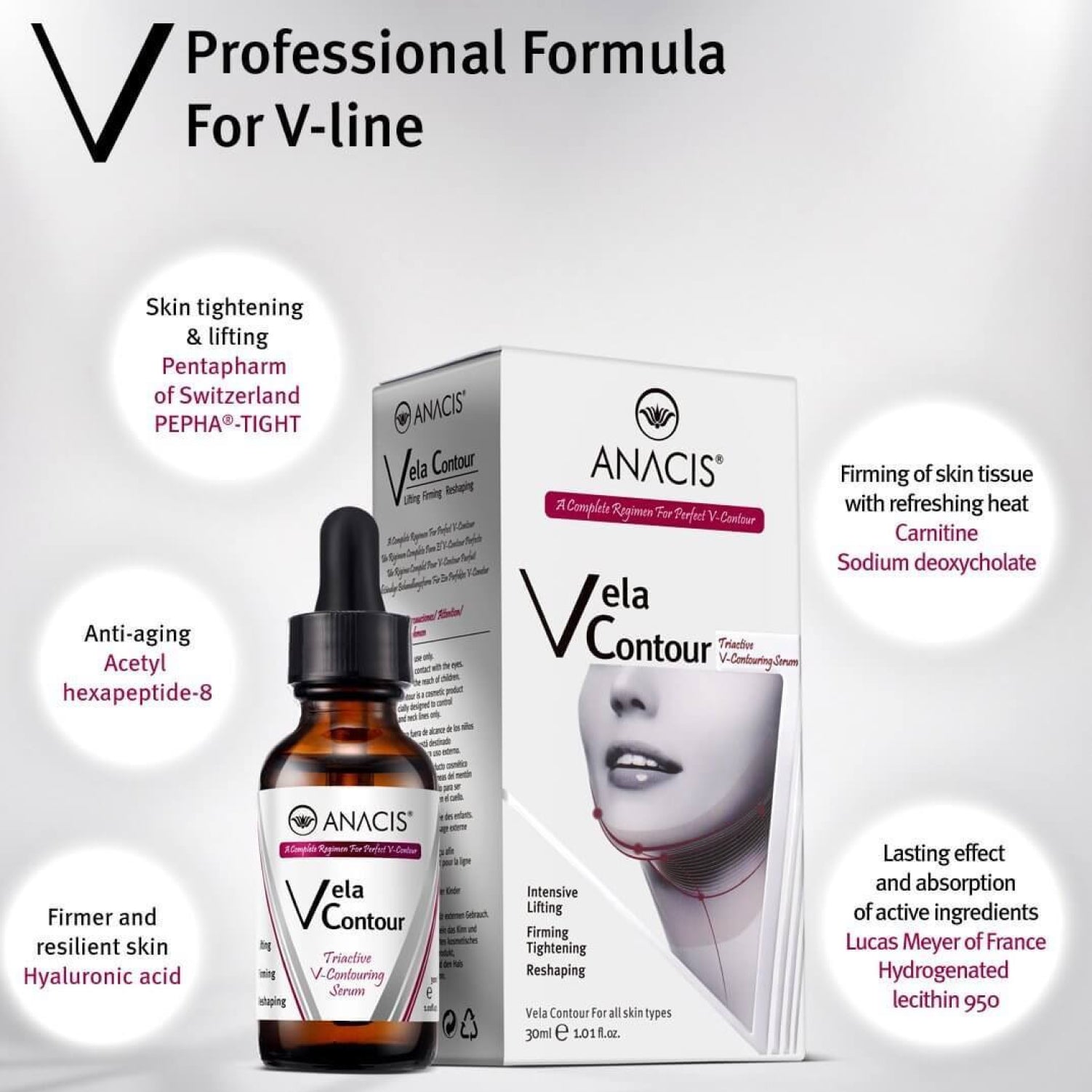 Vela Contour Tightening Serum (30ml/1.01oz) - Medactiveshop