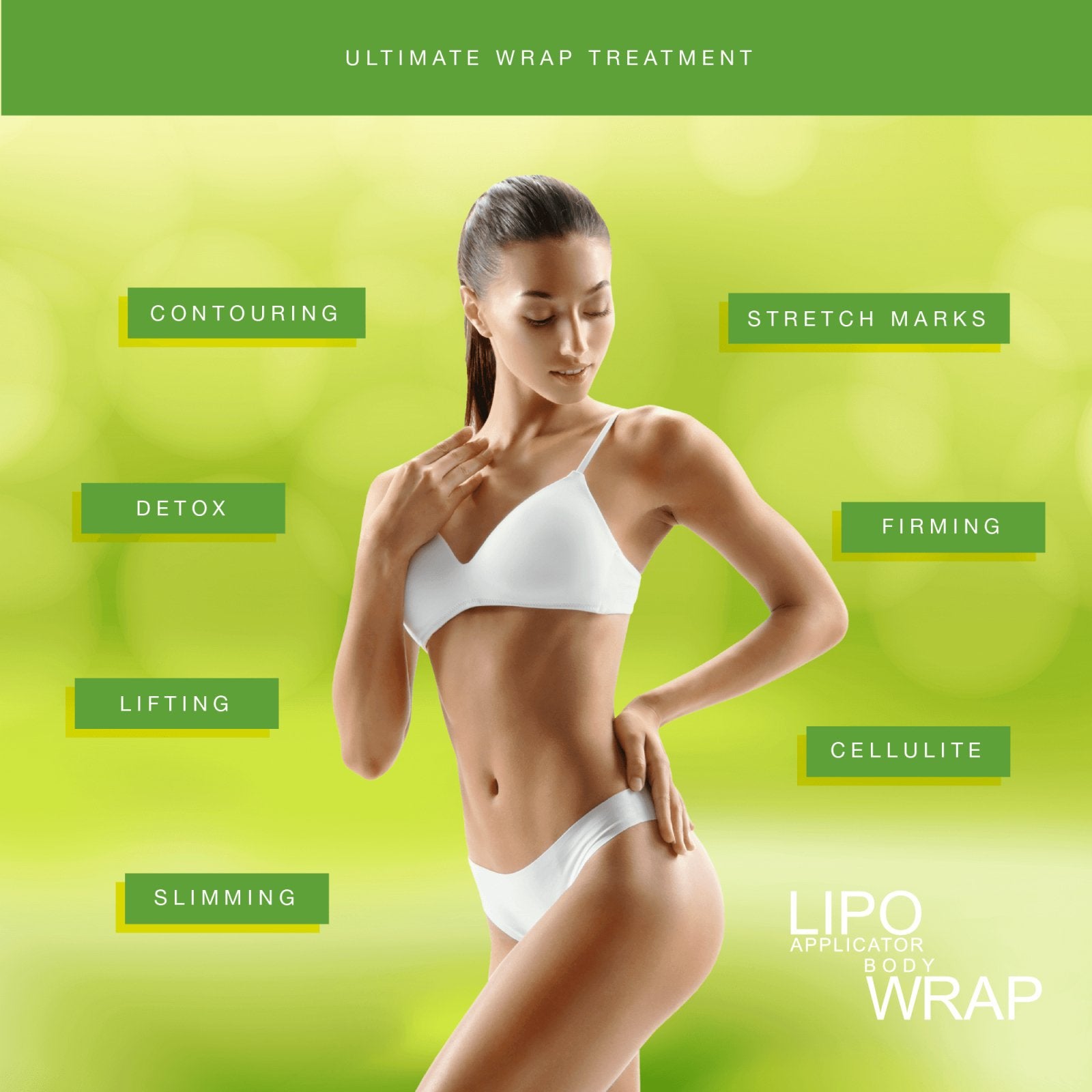 Ultimate Lipo Applicator Wrap Body Shaping and Cellulite Reduction