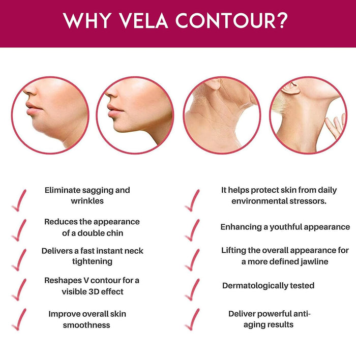 Neck and Chin Firming Tightening and Contouring Serum